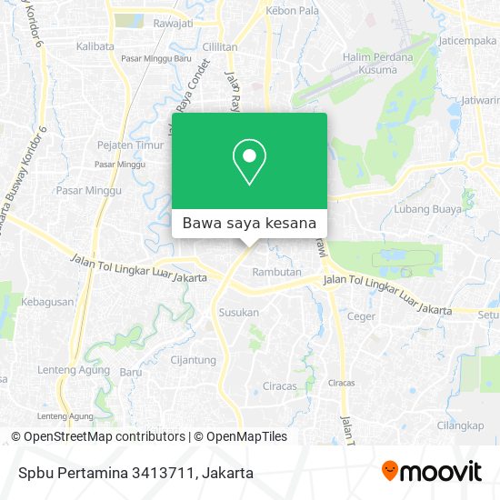 Peta Spbu Pertamina 3413711