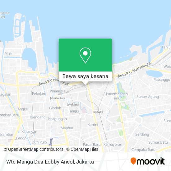 Peta Wtc Manga Dua-Lobby Ancol