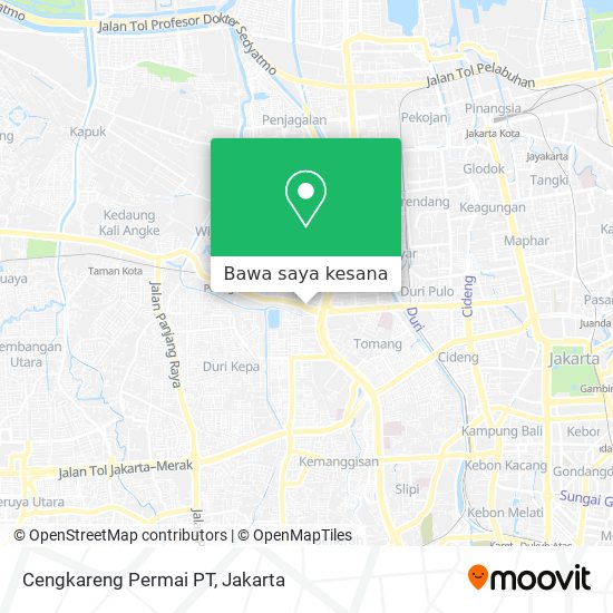 Peta Cengkareng Permai PT