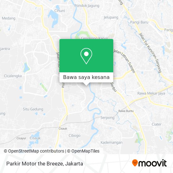 Peta Parkir Motor the Breeze
