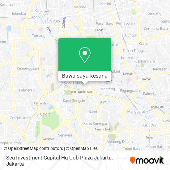 Peta Sea Investment Capital Hq Uob Plaza Jakarta