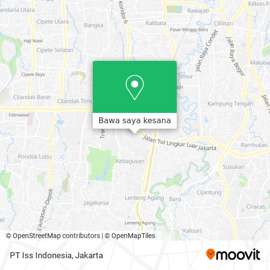 Peta PT Iss Indonesia