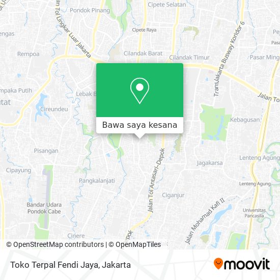 Peta Toko Terpal Fendi Jaya