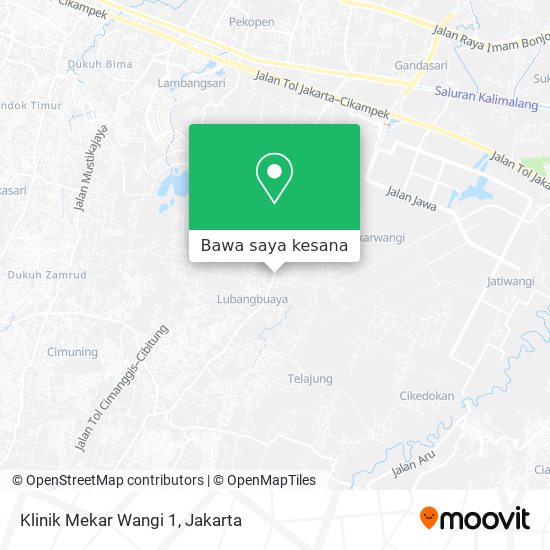 Peta Klinik Mekar Wangi 1