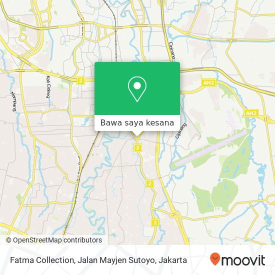 Peta Fatma Collection, Jalan Mayjen Sutoyo