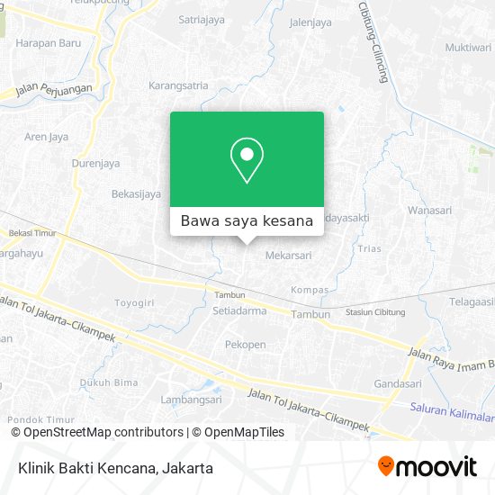 Peta Klinik Bakti Kencana