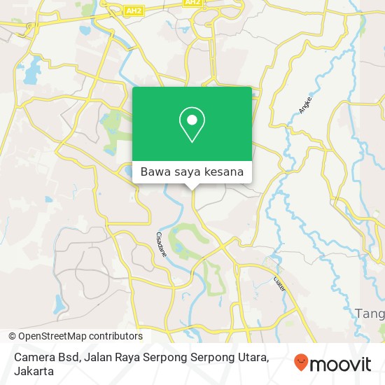 Peta Camera Bsd, Jalan Raya Serpong Serpong Utara