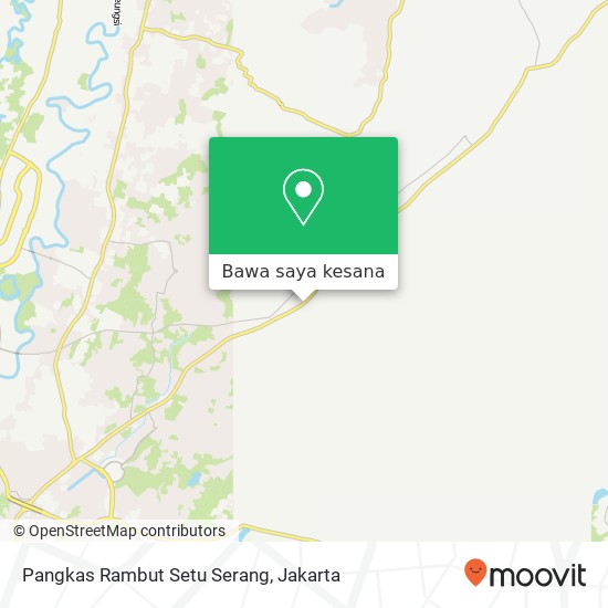 Peta Pangkas Rambut Setu Serang