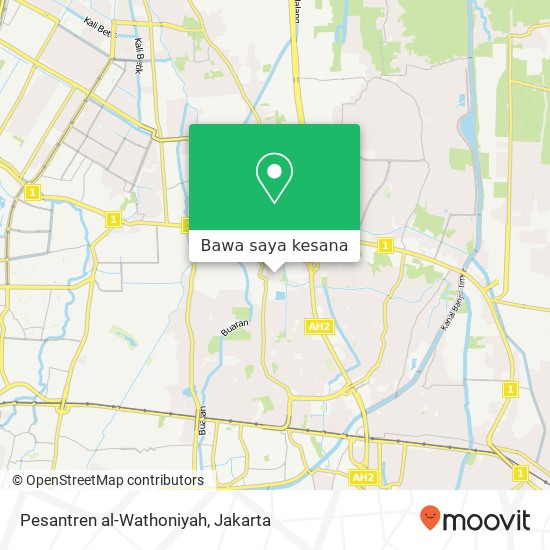 Peta Pesantren al-Wathoniyah, Jalan Wathoniyah