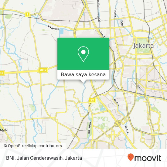 Peta BNI, Jalan Cenderawasih