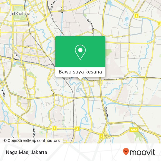 Peta Naga Mas, Jatinegara 13310