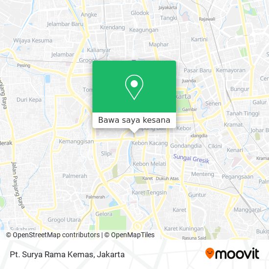 Peta Pt. Surya Rama Kemas