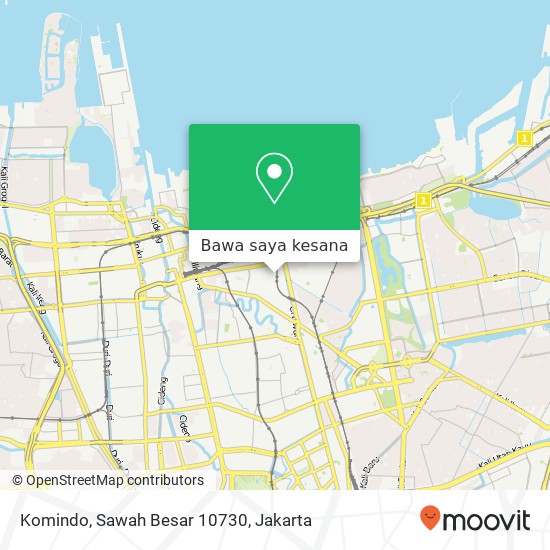 Peta Komindo, Sawah Besar 10730