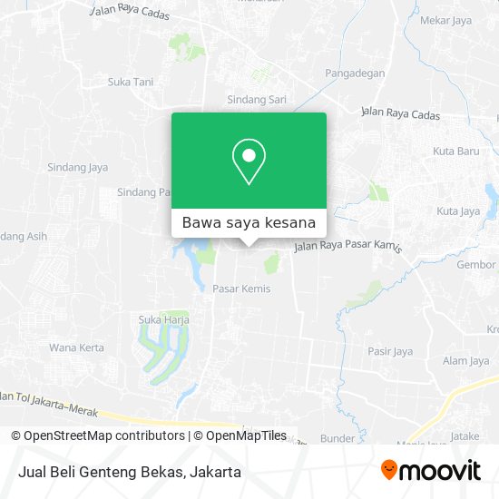 Peta Jual Beli Genteng Bekas