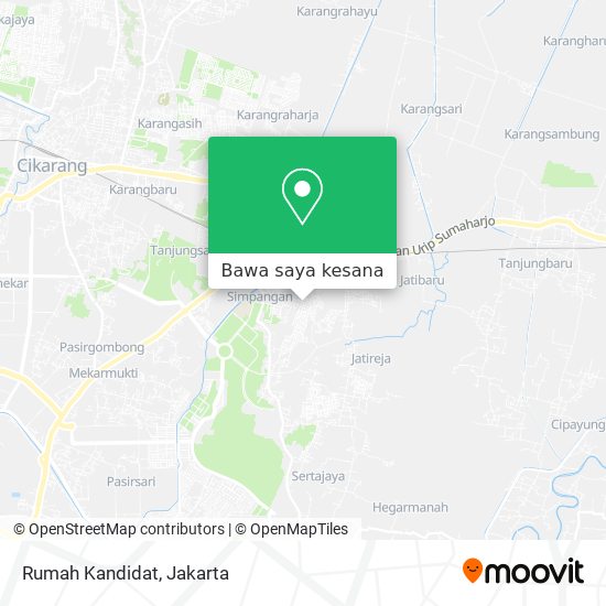 Peta Rumah Kandidat