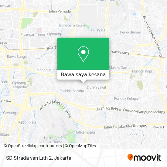 Peta SD Strada van Lith 2