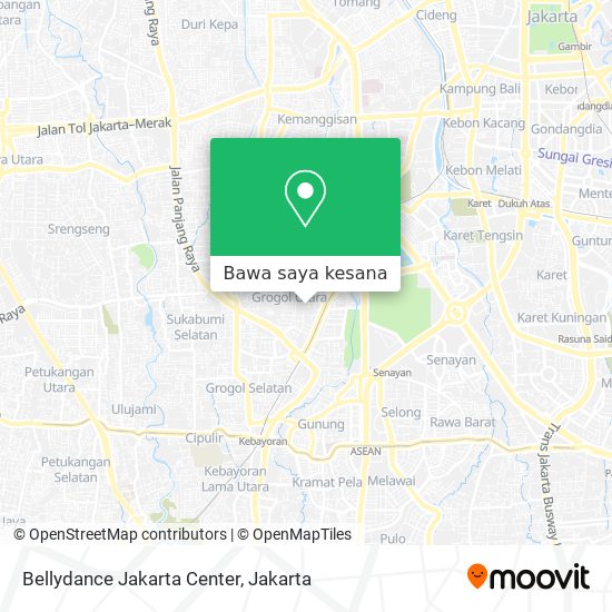 Peta Bellydance Jakarta Center