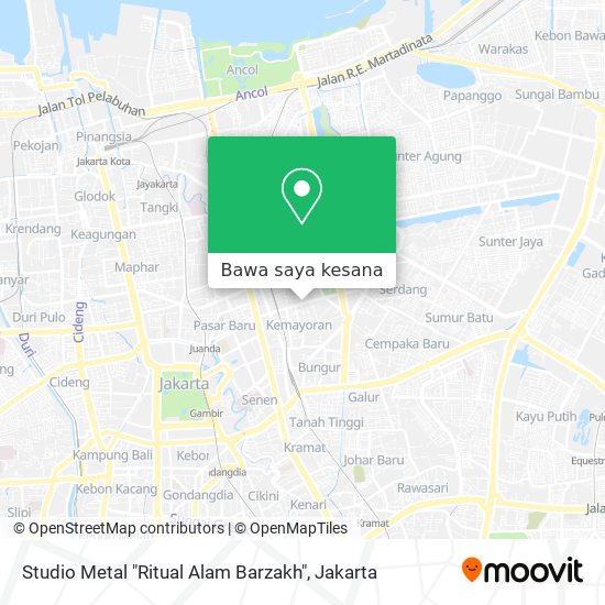 Peta Studio Metal "Ritual Alam Barzakh"