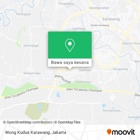 Peta Wong Kudus Karawang