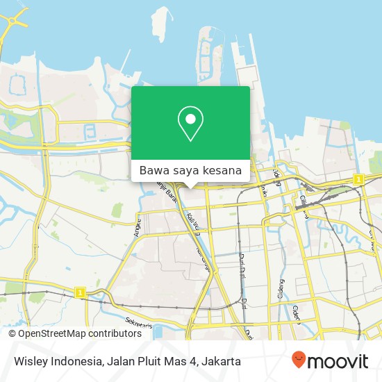 Peta Wisley Indonesia, Jalan Pluit Mas 4
