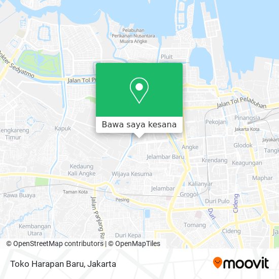 Peta Toko Harapan Baru