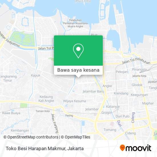 Peta Toko Besi Harapan Makmur