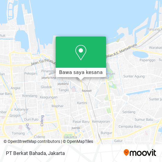 Peta PT Berkat Bahada