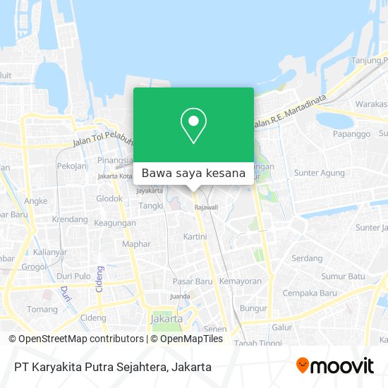 Peta PT Karyakita Putra Sejahtera