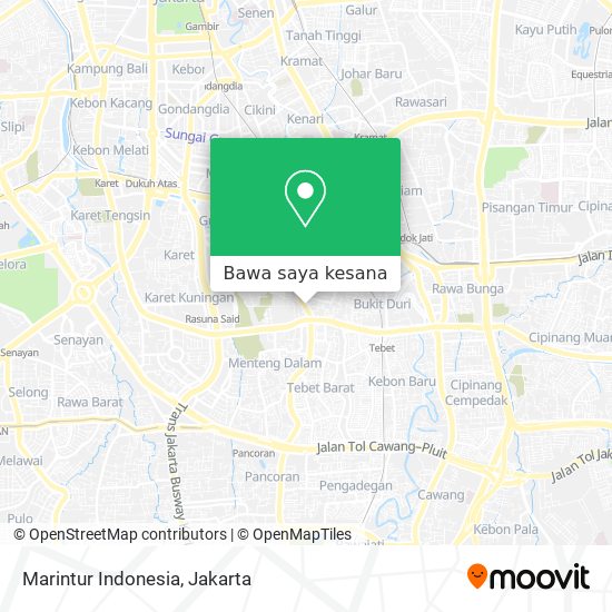 Peta Marintur Indonesia