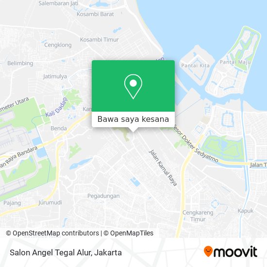 Peta Salon Angel Tegal Alur