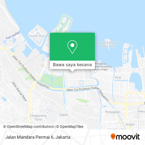 Peta Jalan Mandara Permai 6