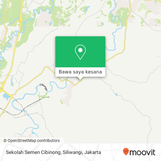 Peta Sekolah Semen Cibinong, Siliwangi