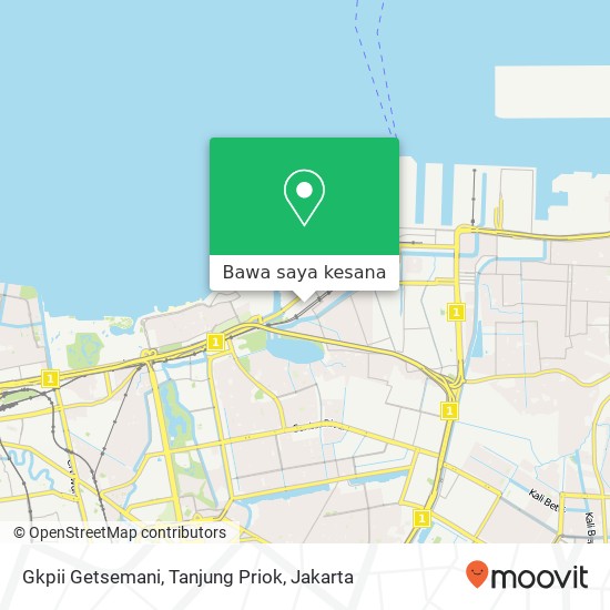 Peta Gkpii Getsemani, Tanjung Priok