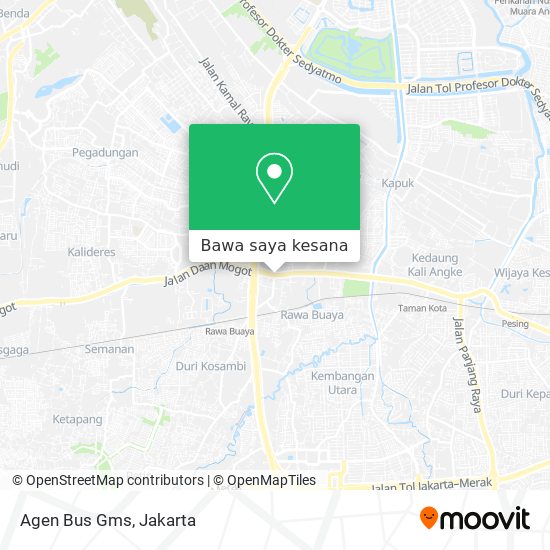 Peta Agen Bus Gms