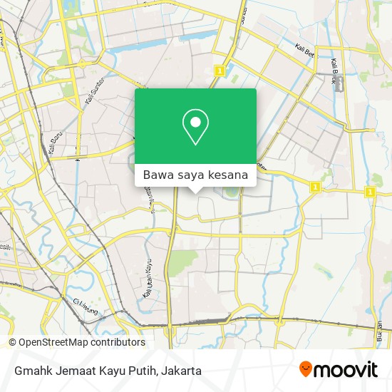 Peta Gmahk Jemaat Kayu Putih