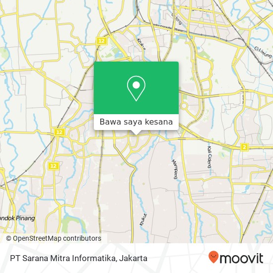Peta PT Sarana Mitra Informatika