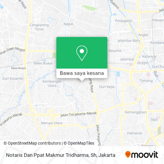 Peta Notaris Dan Ppat Makmur Tridharma, Sh