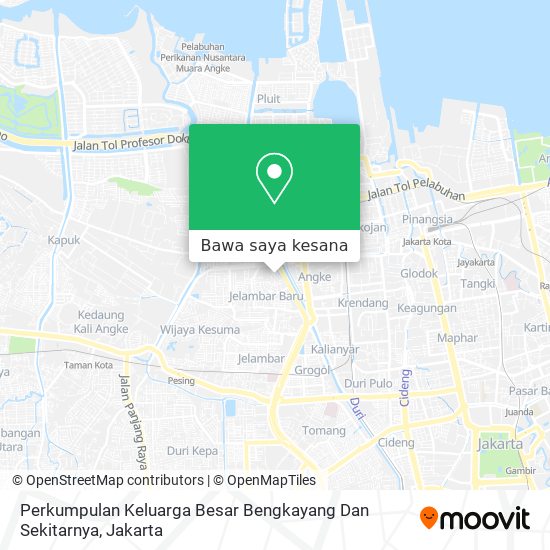 Peta Perkumpulan Keluarga Besar Bengkayang Dan Sekitarnya