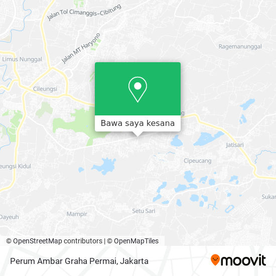 Peta Perum Ambar Graha Permai