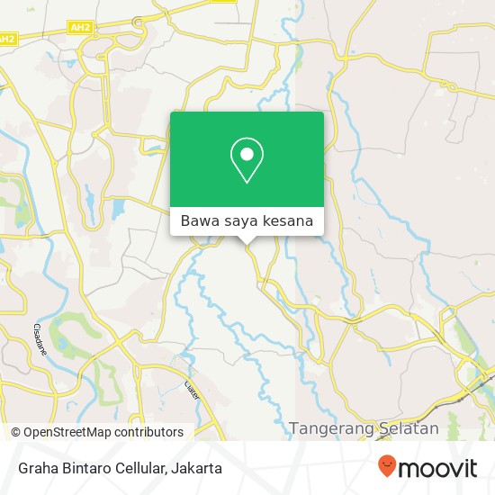 Peta Graha Bintaro Cellular