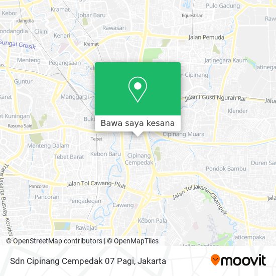 Peta Sdn Cipinang Cempedak 07 Pagi