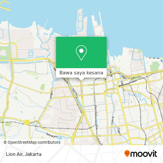 Peta Lion Air