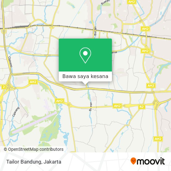 Peta Tailor Bandung