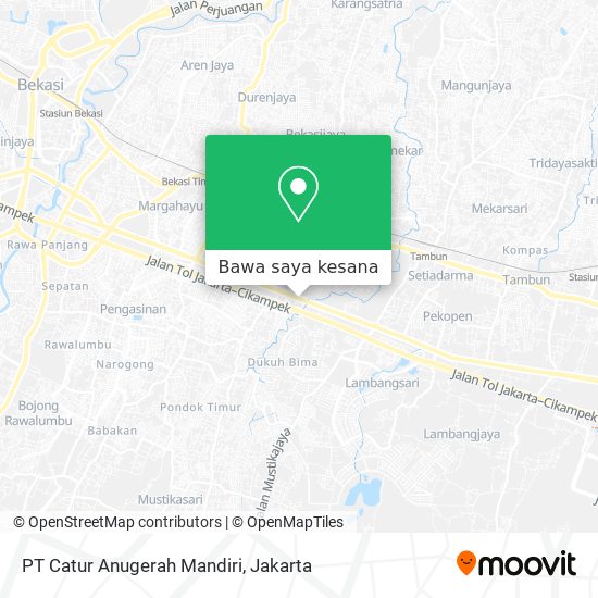 Peta PT Catur Anugerah Mandiri