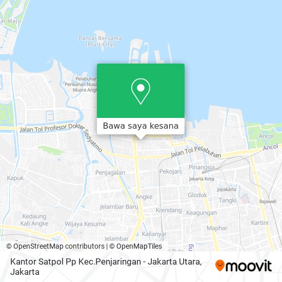 Peta Kantor Satpol Pp Kec.Penjaringan - Jakarta Utara