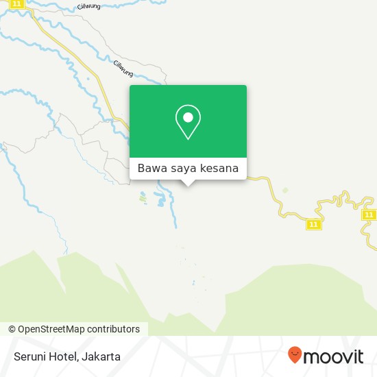 Peta Seruni Hotel, Cisarua 16753