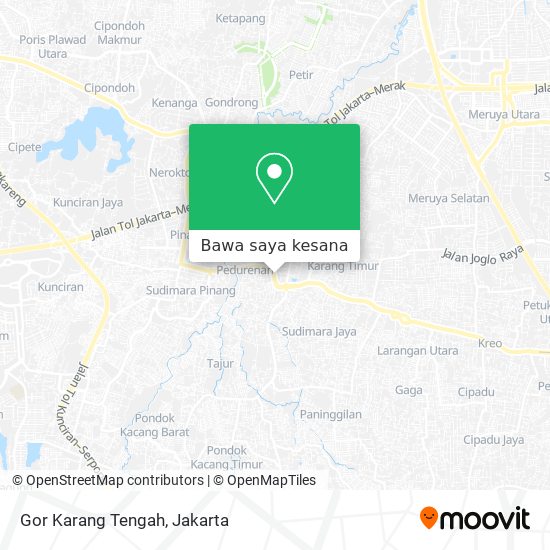 Peta Gor Karang Tengah