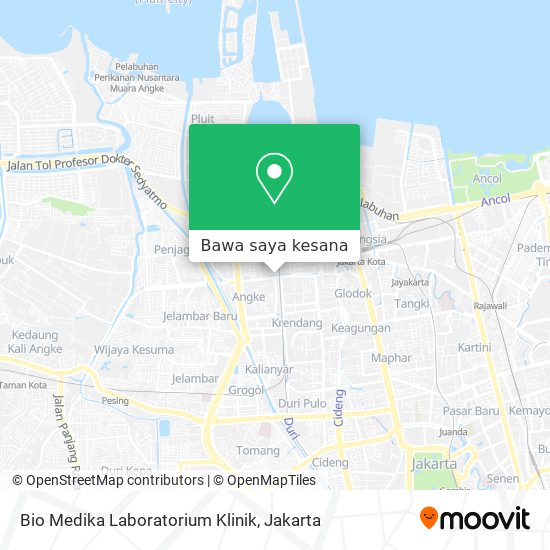 Peta Bio Medika Laboratorium Klinik