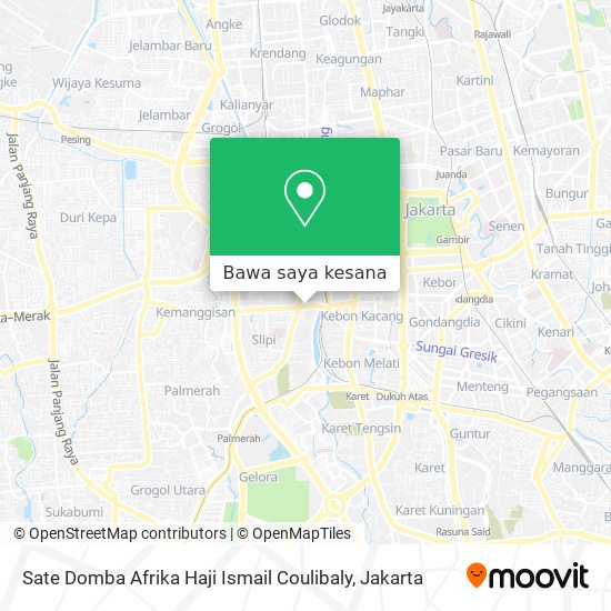 Peta Sate Domba Afrika Haji Ismail Coulibaly
