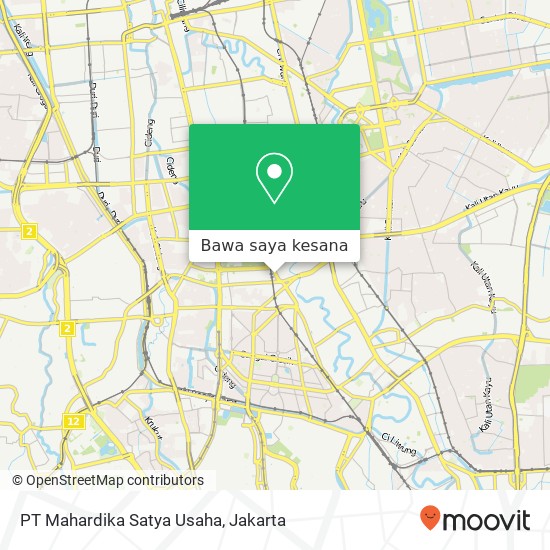 Peta PT Mahardika Satya Usaha, Jalan Kh. Ridwan Rais